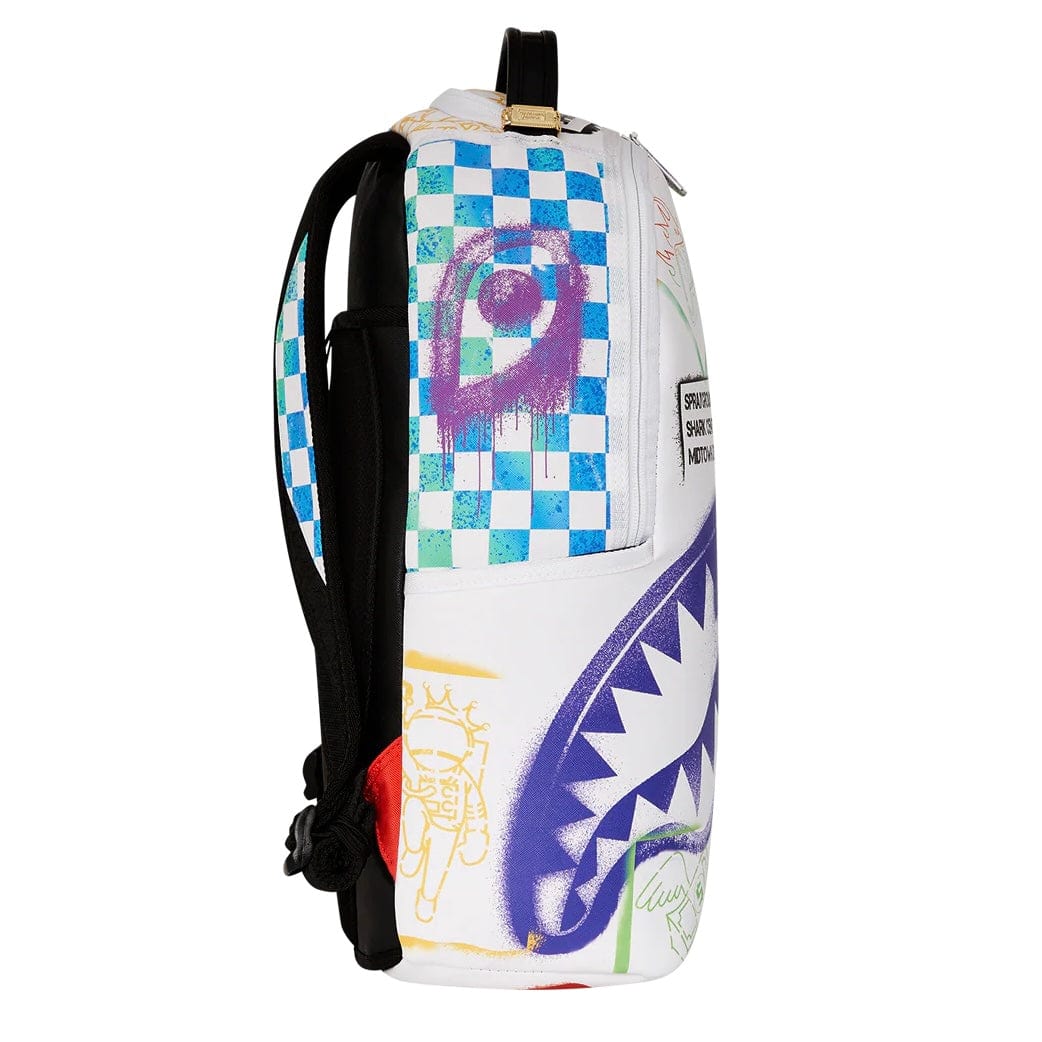 Sprayground Shark Central Cut Out For Greatness DLXSV Backpack