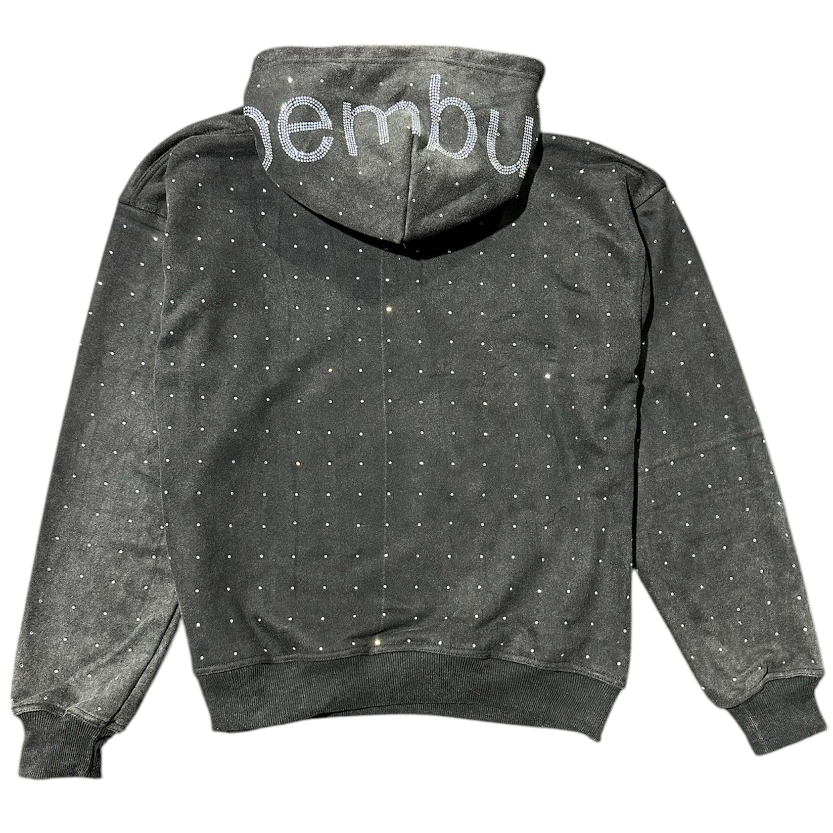 Bemburi Worldwide Stoned Hoodie (Black Wash)