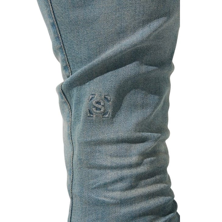 Serenede Seaburst Stacked Denim Jean (Slate) SEABRST-SLT