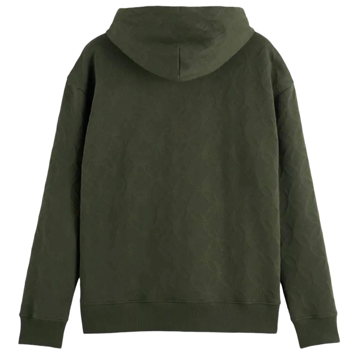 Scotch & Soda Jacquard Terry Hoodie (Heritage Green) 178450