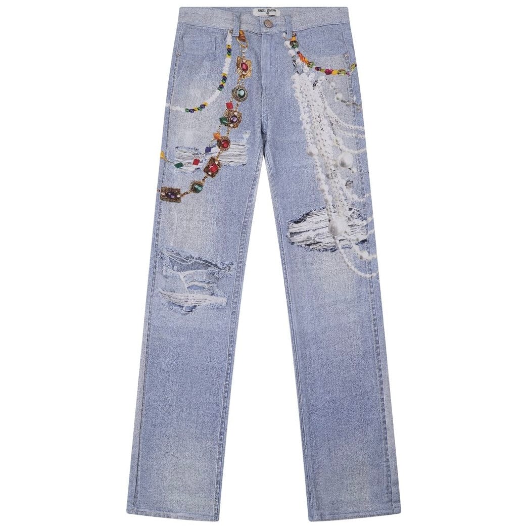 Almost Someday Burlesque Denim (Blue) AS-S26-059