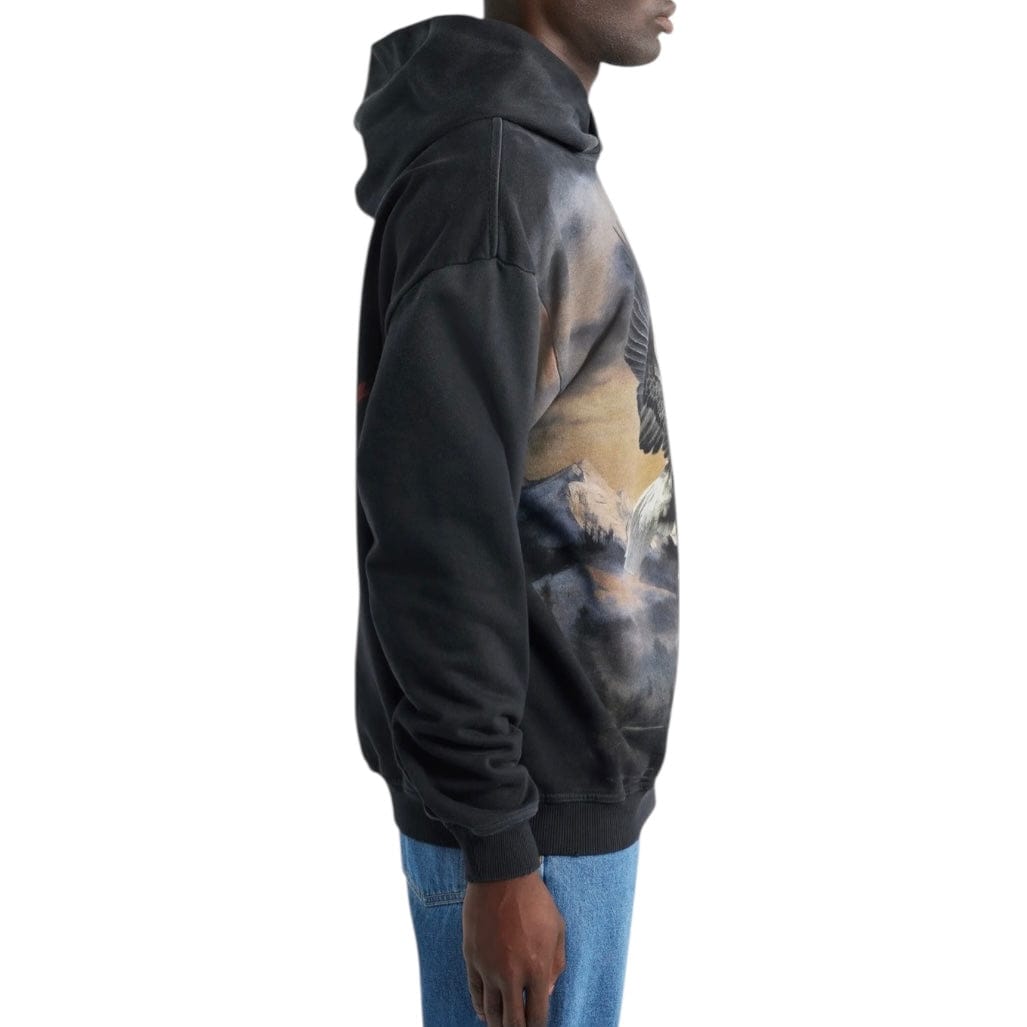 Represent Chrome Flight Hoodie (Stained Black) MLM100762-04