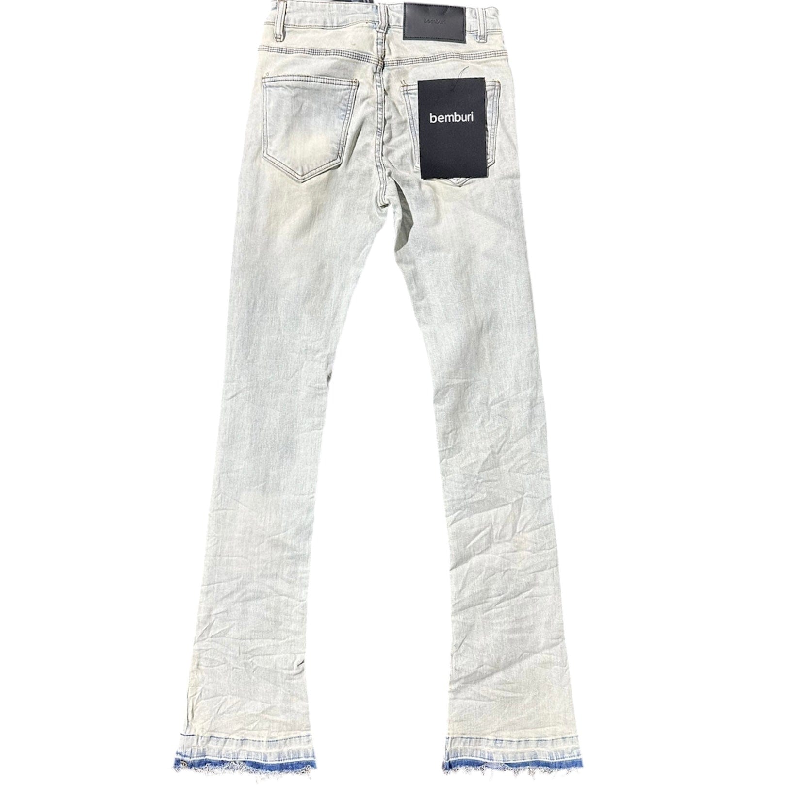 Bemburi Stacked Fit Denim Jean (Antique Bleach) M8503D