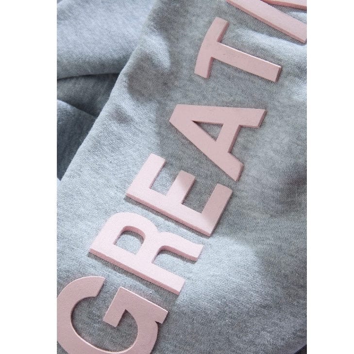Kids Destined For Greatness Pullover Hoodie (Heather Grey)