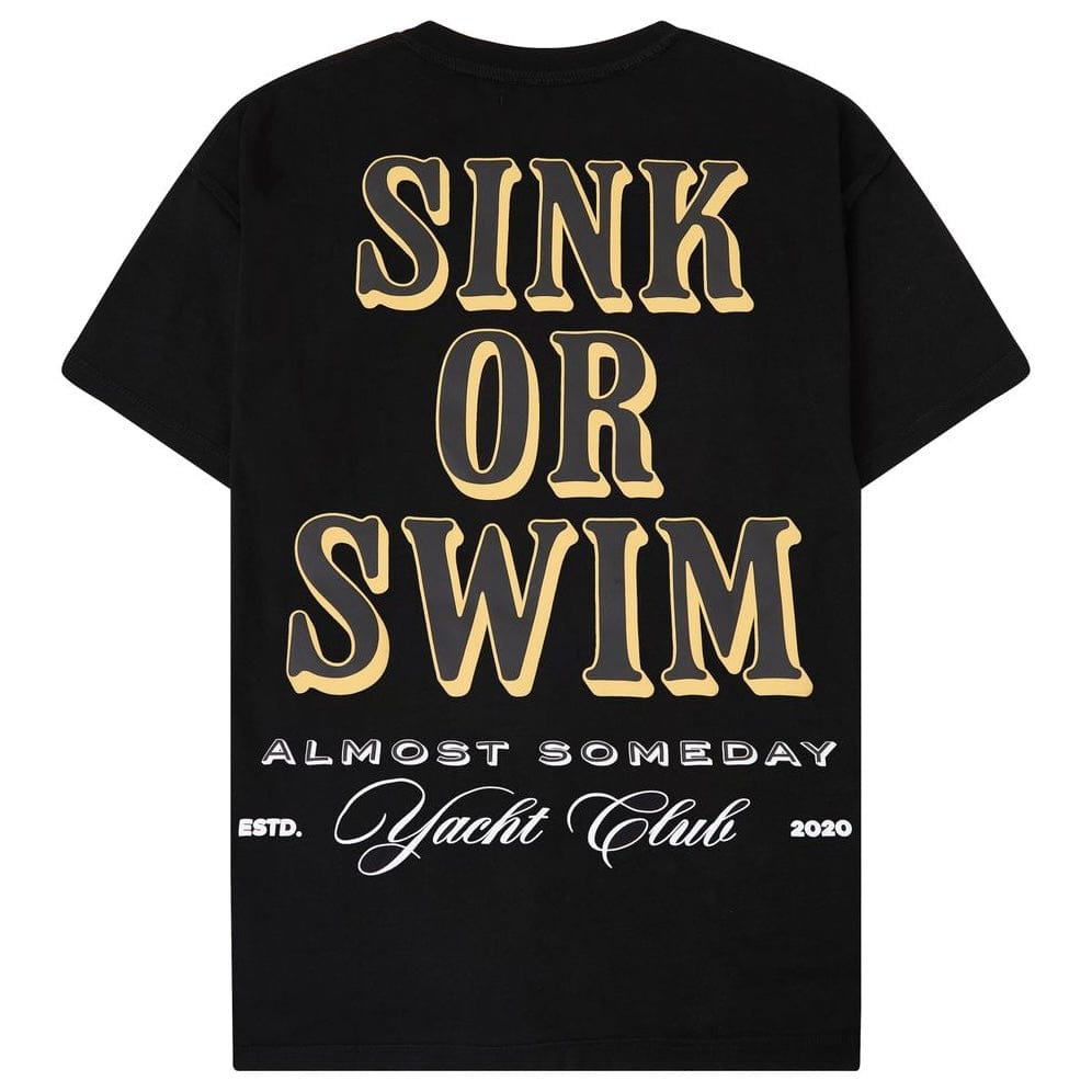 Almost Someday Yacht Clue Tee (Black) AS-S26-026