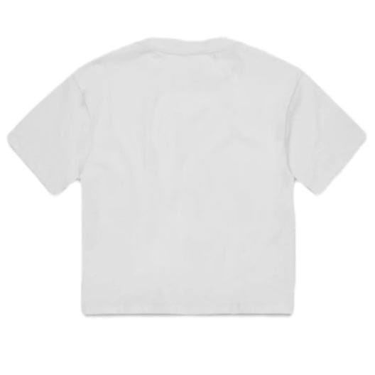 Jordan Craig Burbank Cropped Boxy T Shirt (White) 9152A