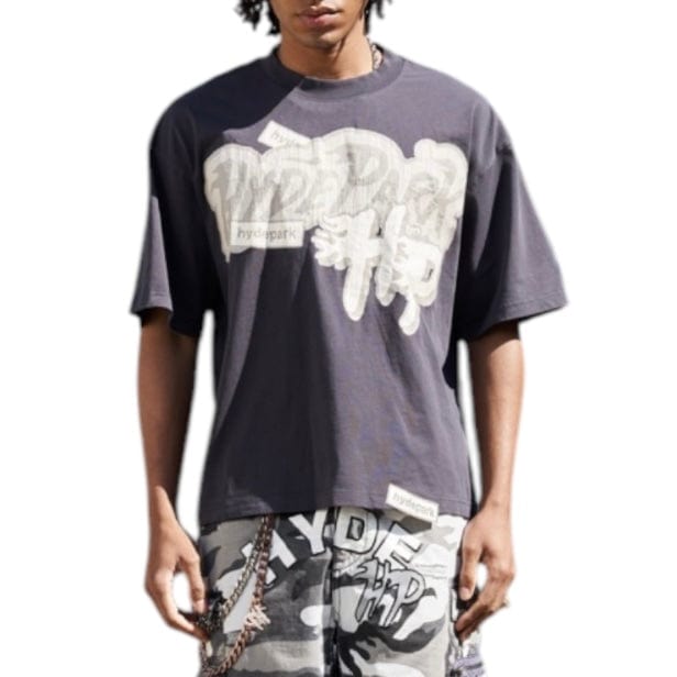 Hyde Park Monochrome Tee (Black)