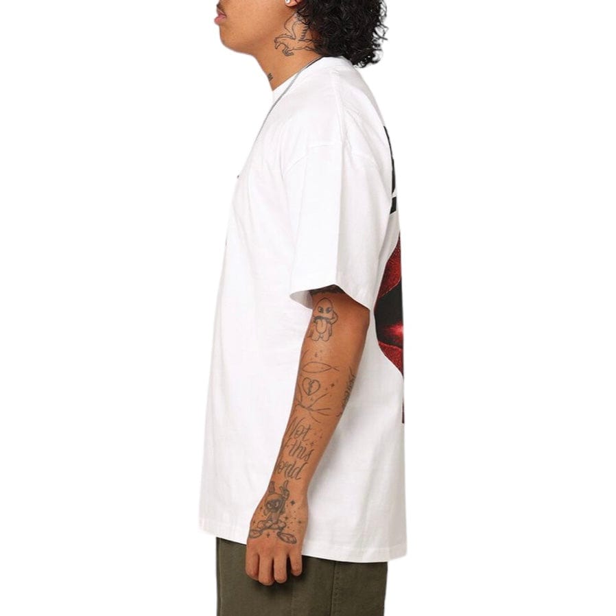 Loiter Cold Lips Tee (White)