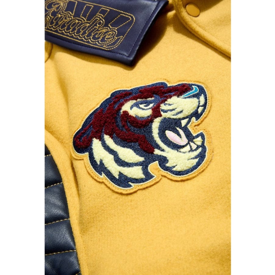 See You In Paradise Smoke & Mirrors Varsity Jacket (Mustard) 91667
