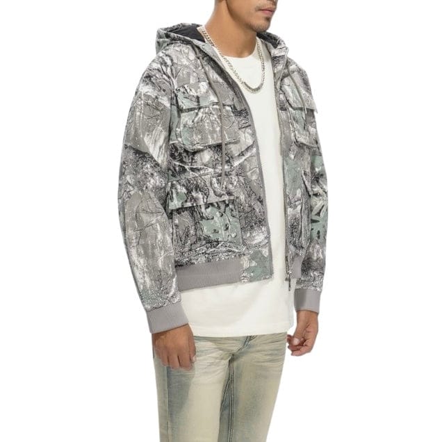 Valabasas Stalker Men's Jacket (Grey Forest) VLBS-VJK1-1038