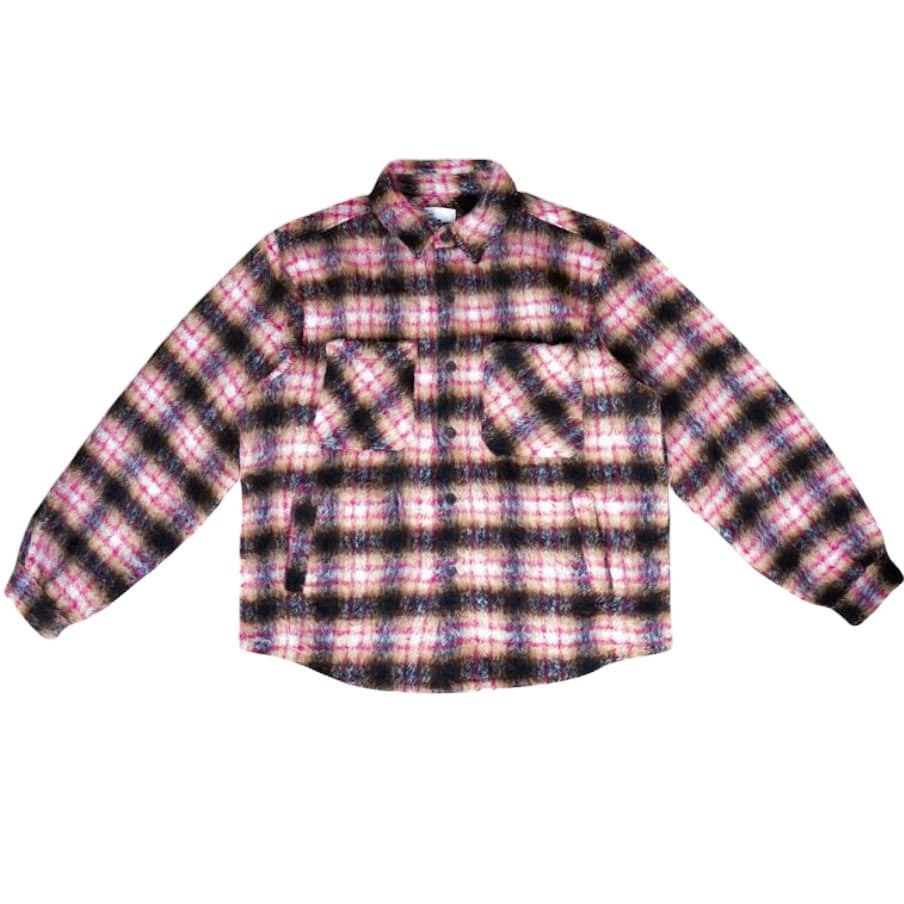 Eptm Side Slit Flannel (Pink) EP11686