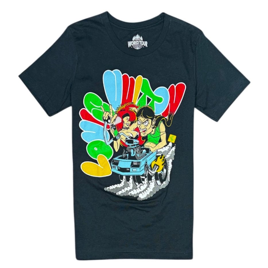 World Tour Bear Drinkin Tour T Shirt (Black) WTLBDTTEE-BLK