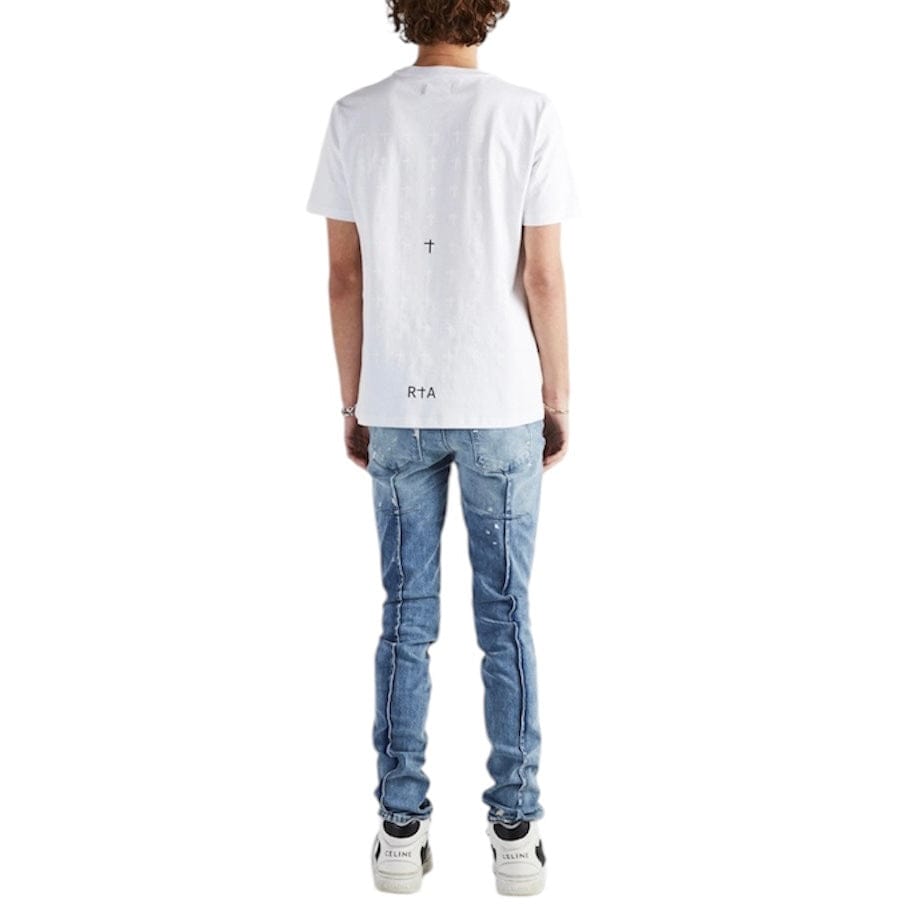 Rta Liam Tee (White Rip Cross) MH24k627-T1192WTRBL