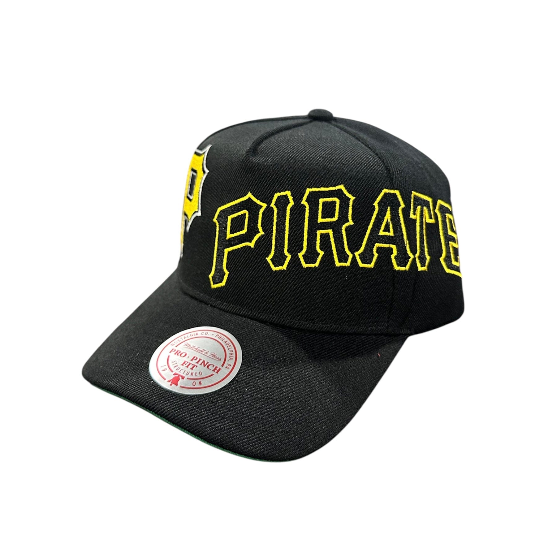 Mitchell & Ness MLB Pittsburgh Pirates Busted Pro Snapback (Black)