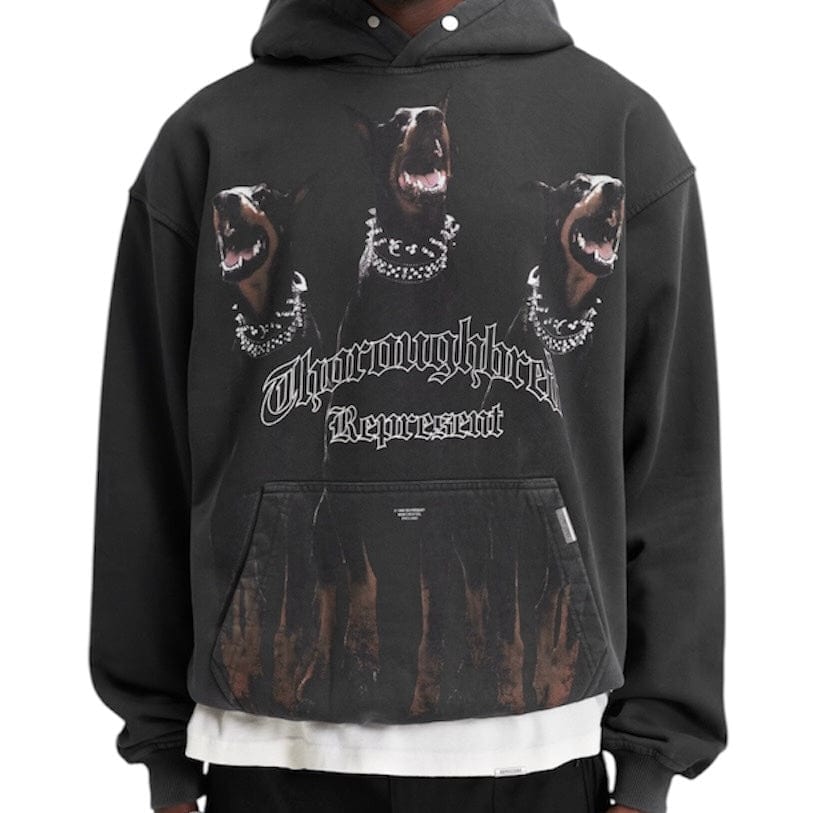 Represent Thoroughbred Hoodie (Vintage Black) MLM41134-003