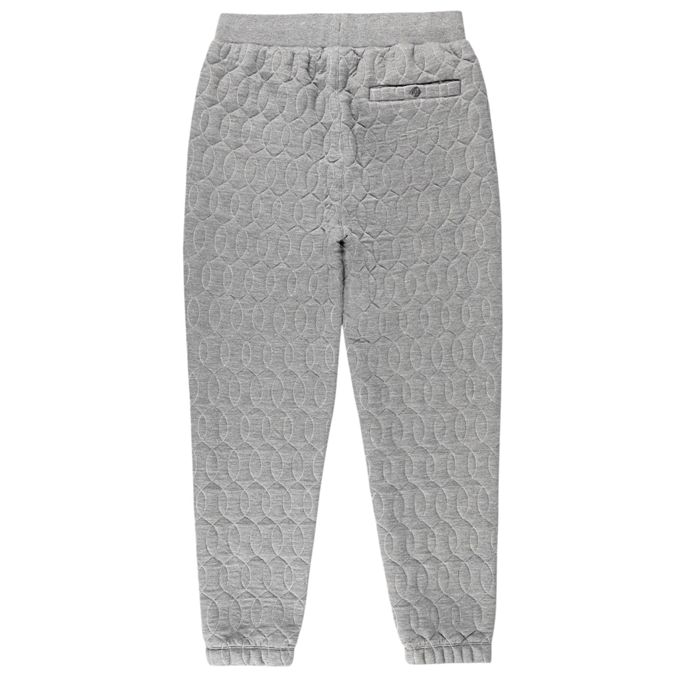 Sergio Tacchini Aversa Quilted Hoodie & Sweatpants Set (Light Heather Grey)