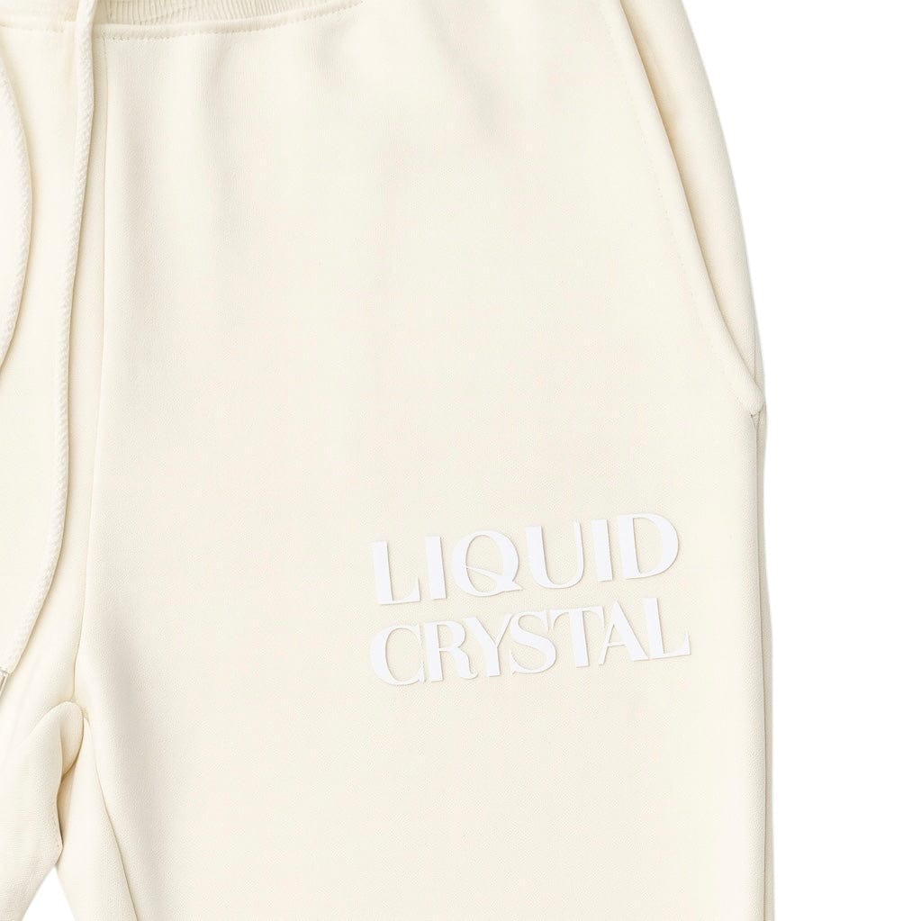 Liquid Crystals Stacked Sweatpants (Coconut) 8893L