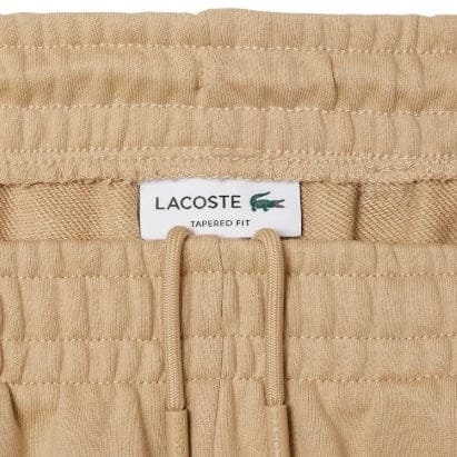 Lacoste Tapered Leg Sweatpants (Beige) XH9833-51