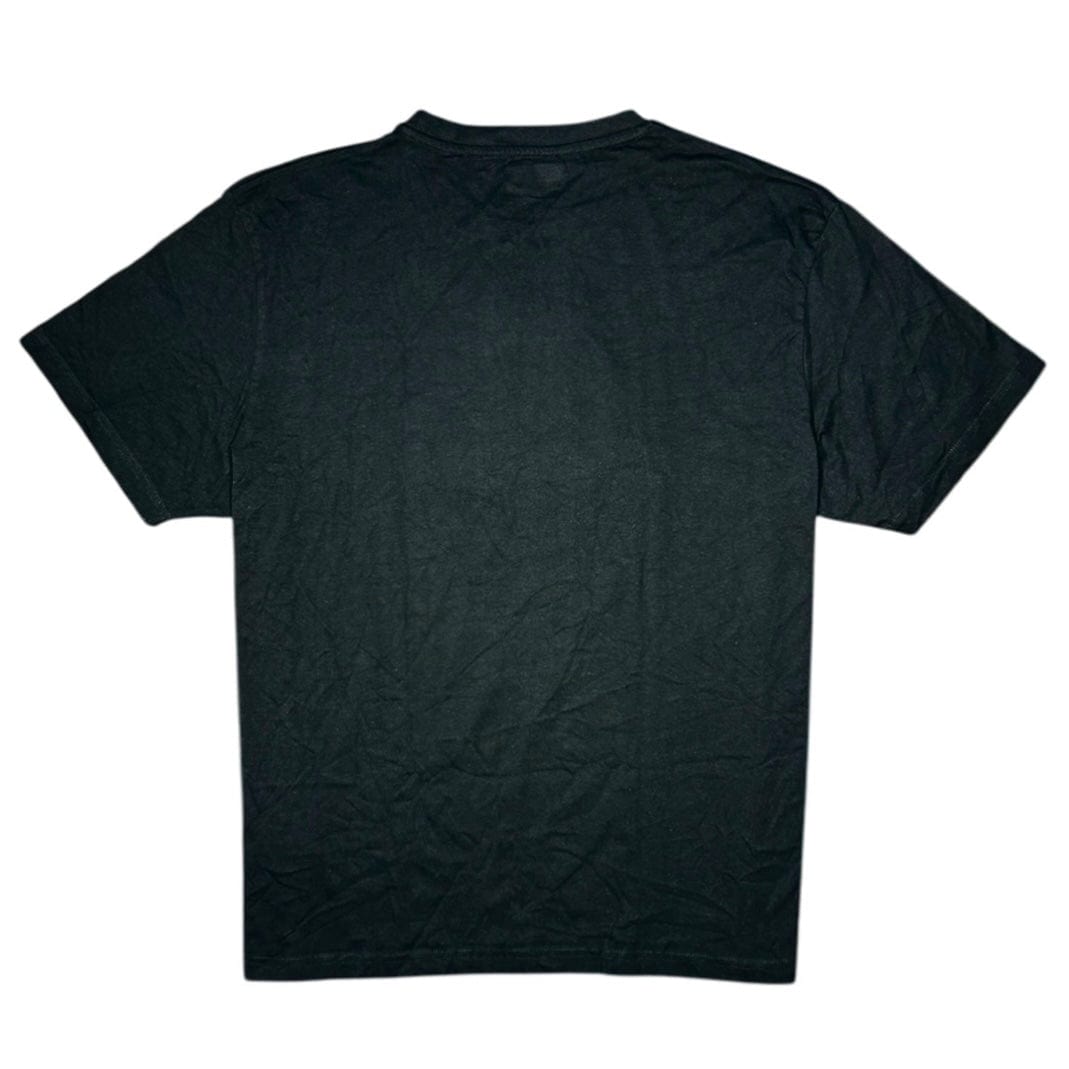 Kappa Logo Tape Bant T Shirt (Black/Blue) 37158BW