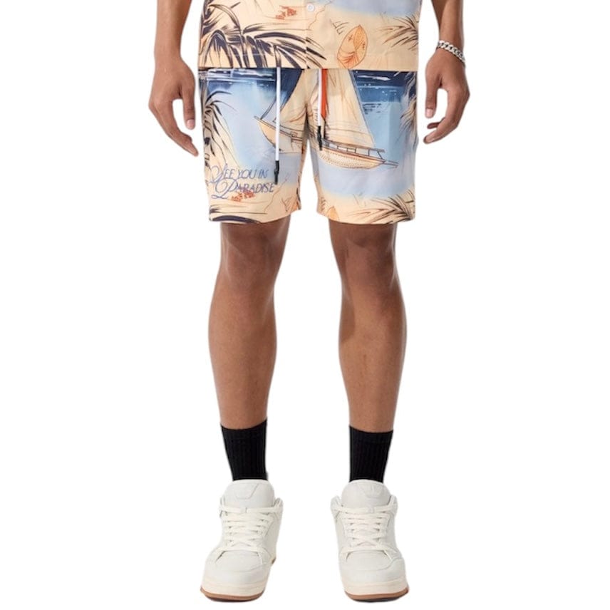 Jordan Craig Retro Wanderlust Party Short & Shirt Set (Lauderdale) 2060-2060S