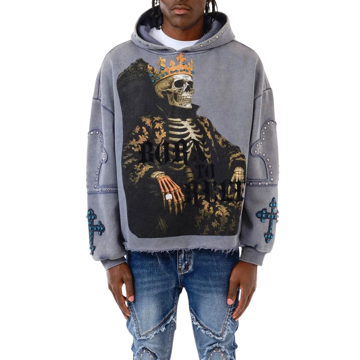 Voyage Studio King Hoodie (Midnight Gray) 53J12-MNGRY