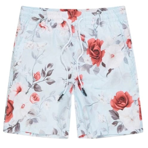 Jordan Craig Retro Ibiza Lounge Shorts (Red Floral) 2053S