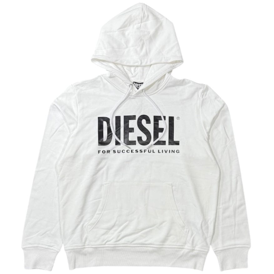Diesel Successful Living Hoodie (White) A028130BAWT