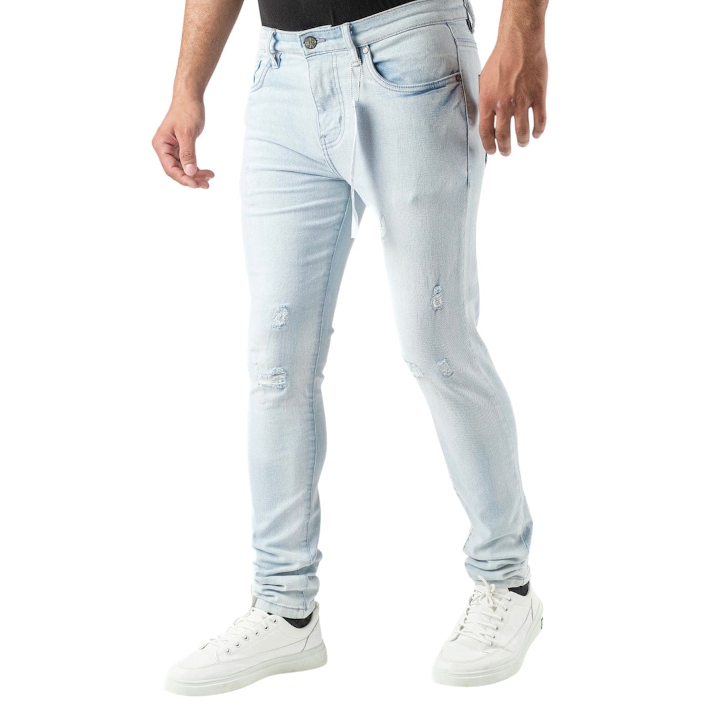 Premium Disaster Classic Super Stretch Denim (Ice Blue) DZTR-421