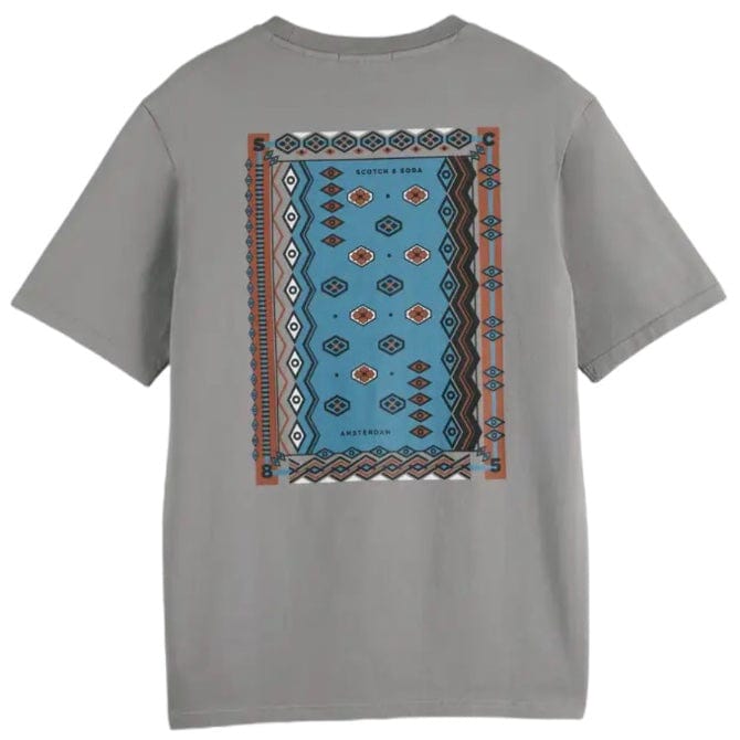 Scotch & Soda Graphic Print T-Shirt (Asphalt) 178489