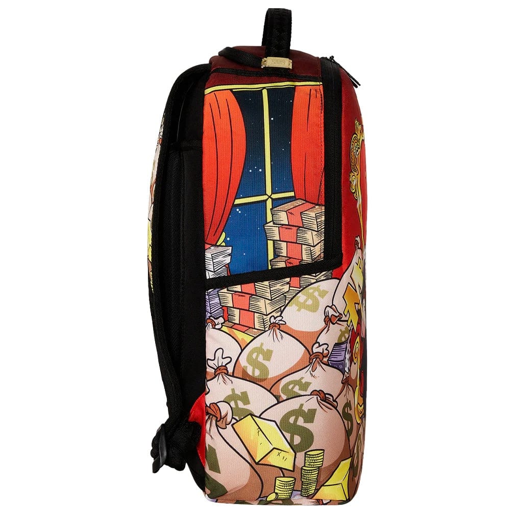 Sprayground Monopoly Gold Empire Throne Backpack