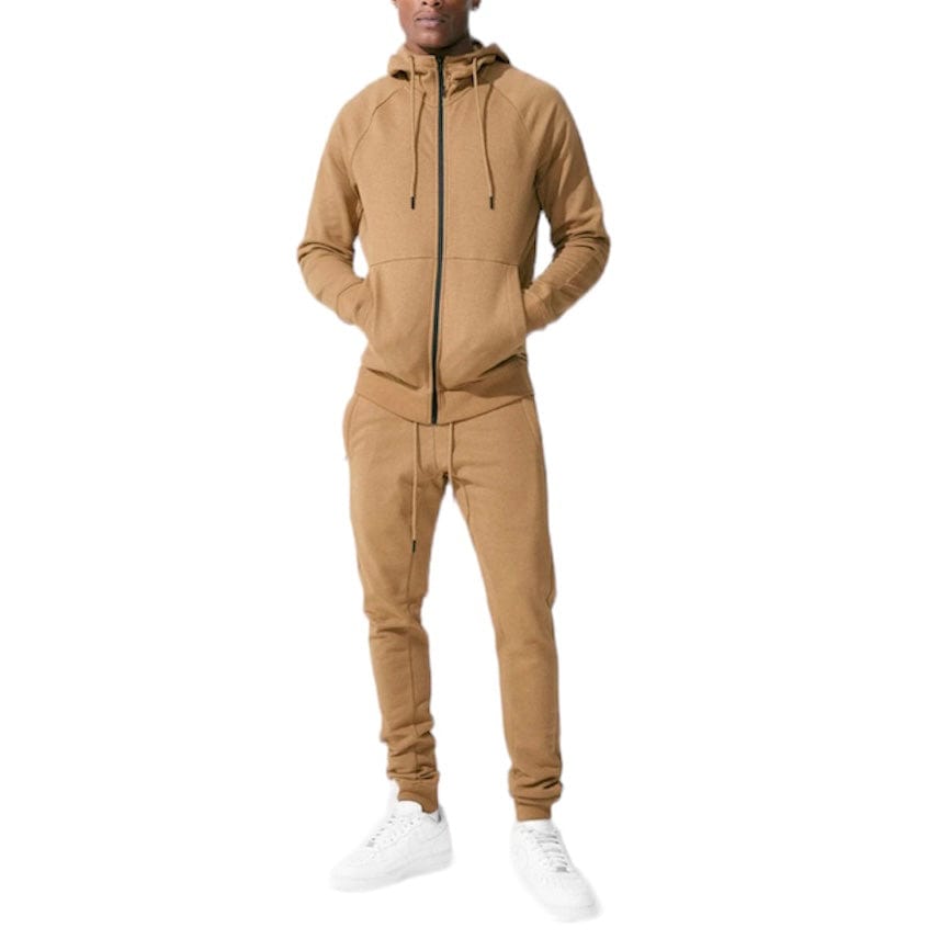 Jordan Craig Uptown Zip-Up Hoodie (Mocha) 8820H