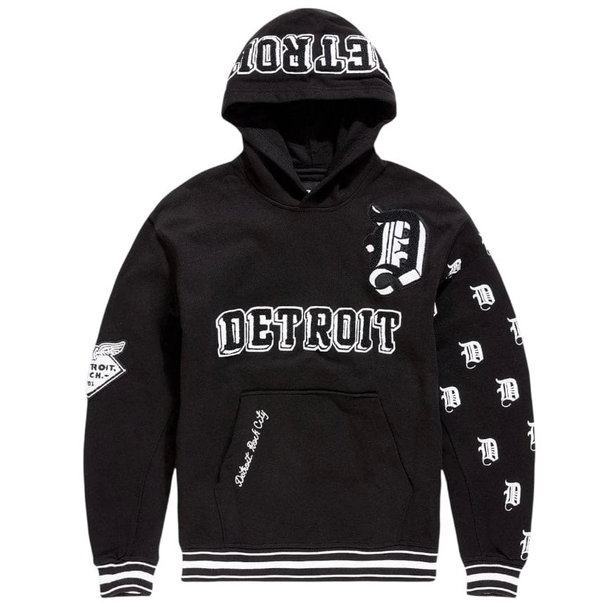 Jordan Craig D-Town Pullover Hoodie (Black) 891653H