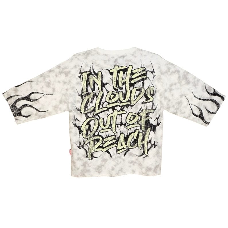 Taker Euphoria Cropped Tee (White)