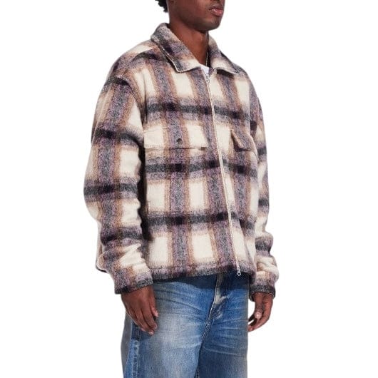 Crysp Irvine Mohair Shacket (Cream) CRYHO25-306