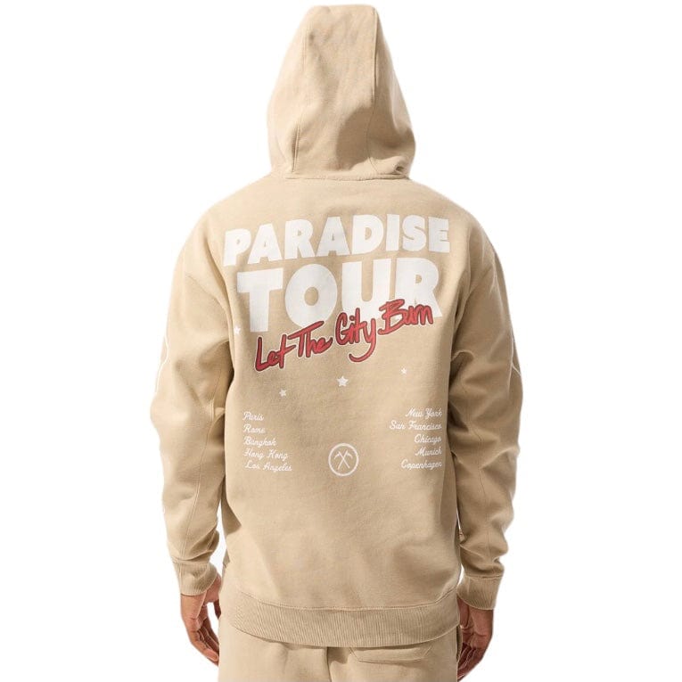 Jordan Craig Paradise Tour Pullover Hoodie (Sand) 8241H