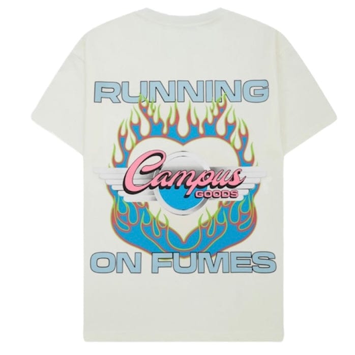 Campus Goods Fumes Crop Tee (Cream) CG-S25-31