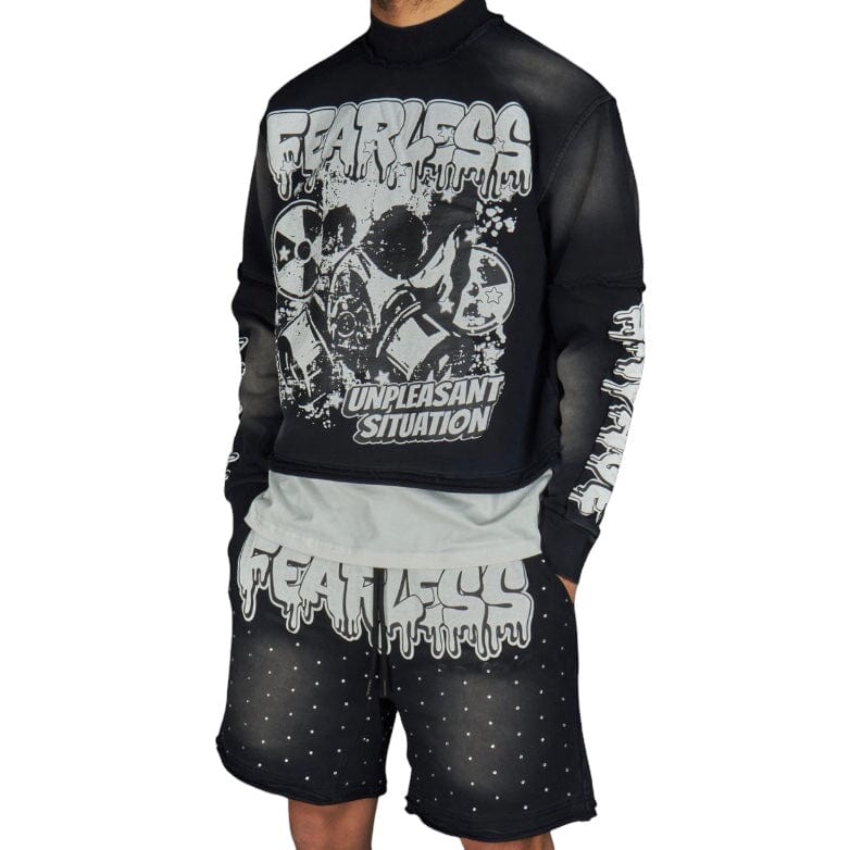 NME Lidstrom Crewneck (Black) LIDSTROM634