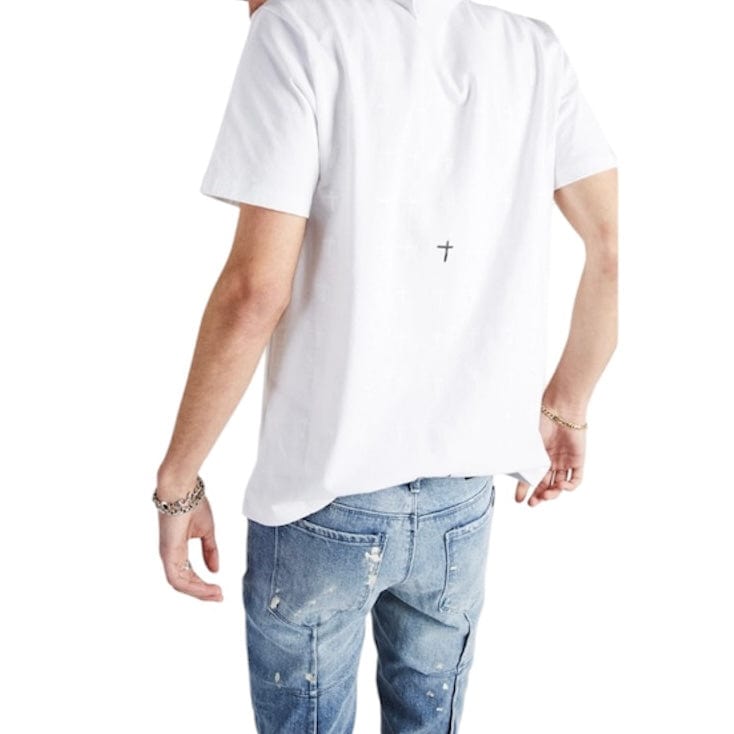 Rta Liam Tee (White Rip Cross) MH24k627-T1192WTRBL