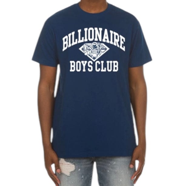 Billionaire Boys Club College SS Tee (Navy Peony) 851-2207