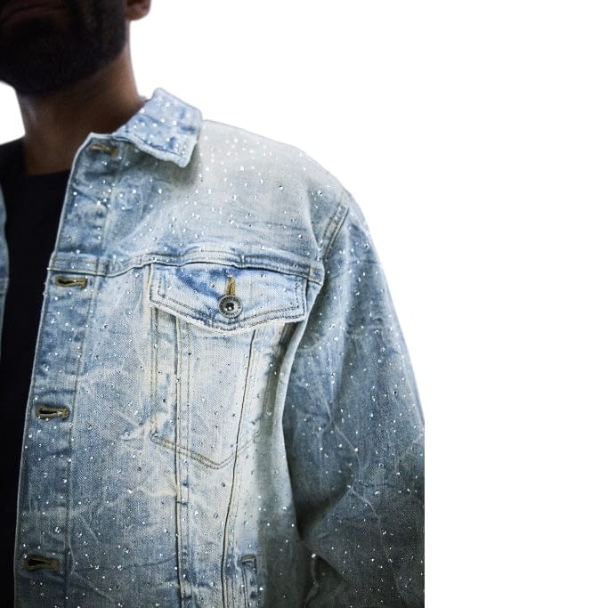 Jordan Craig Magic City Denim Trucker Jacket (Iced Lager) JJ2340