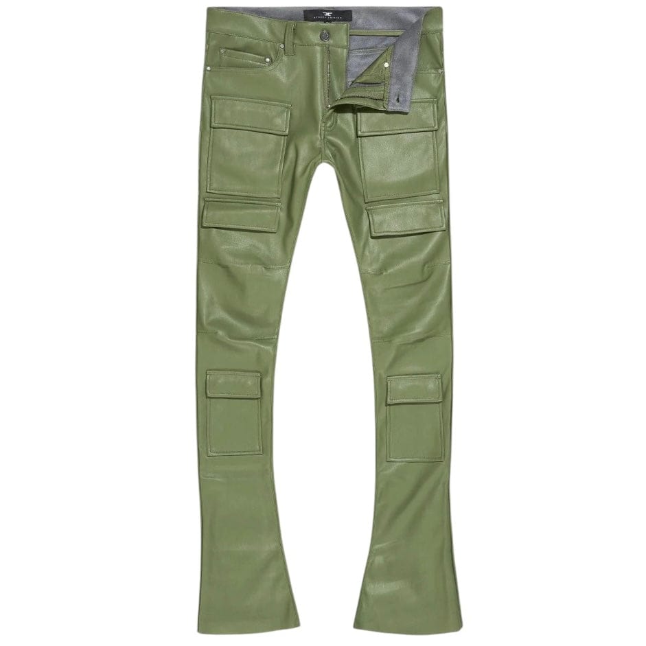 Jordan Craig Ross Stacked Thriller Cargo Pants (Sage) JRF2250