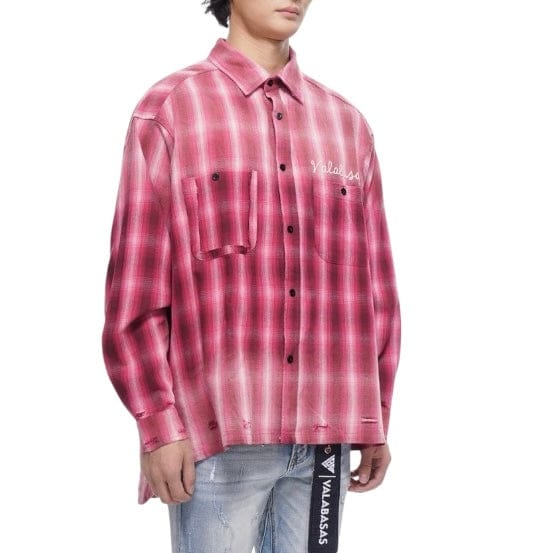 Valabasas Glory Button Down Shirt (Pink) VLBS-VBD2-1011