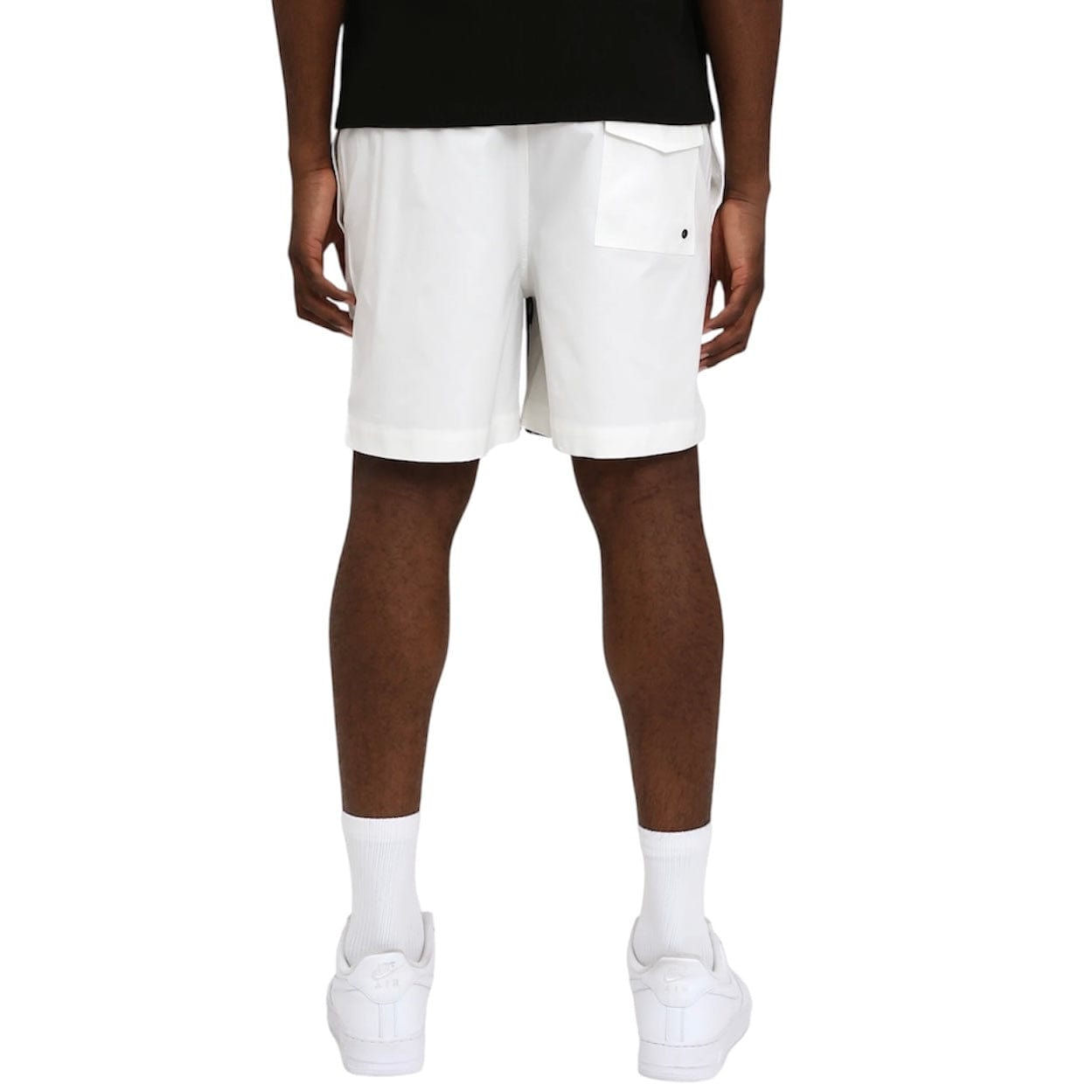 Purple Brand Wordmark Drip All Round Shorts (Brilliant White) P504-PBWD325
