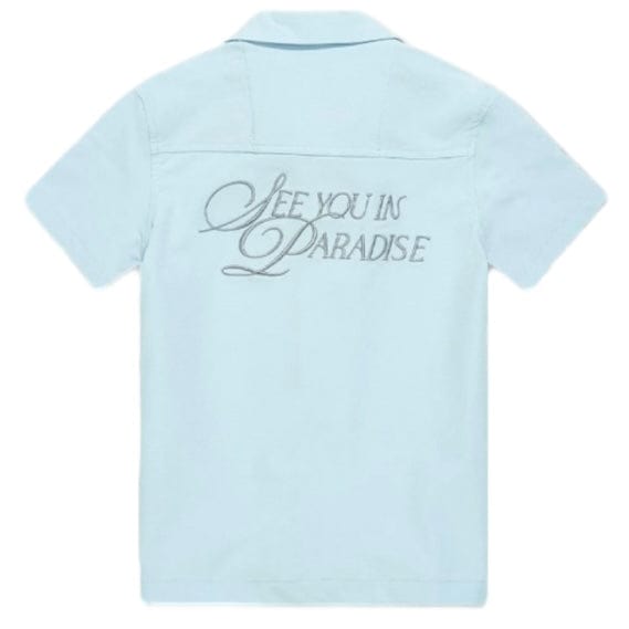 Kids Jordan Craig Oakland Mechanic Short & Shirt Set (Sky) 2061K-2061SK