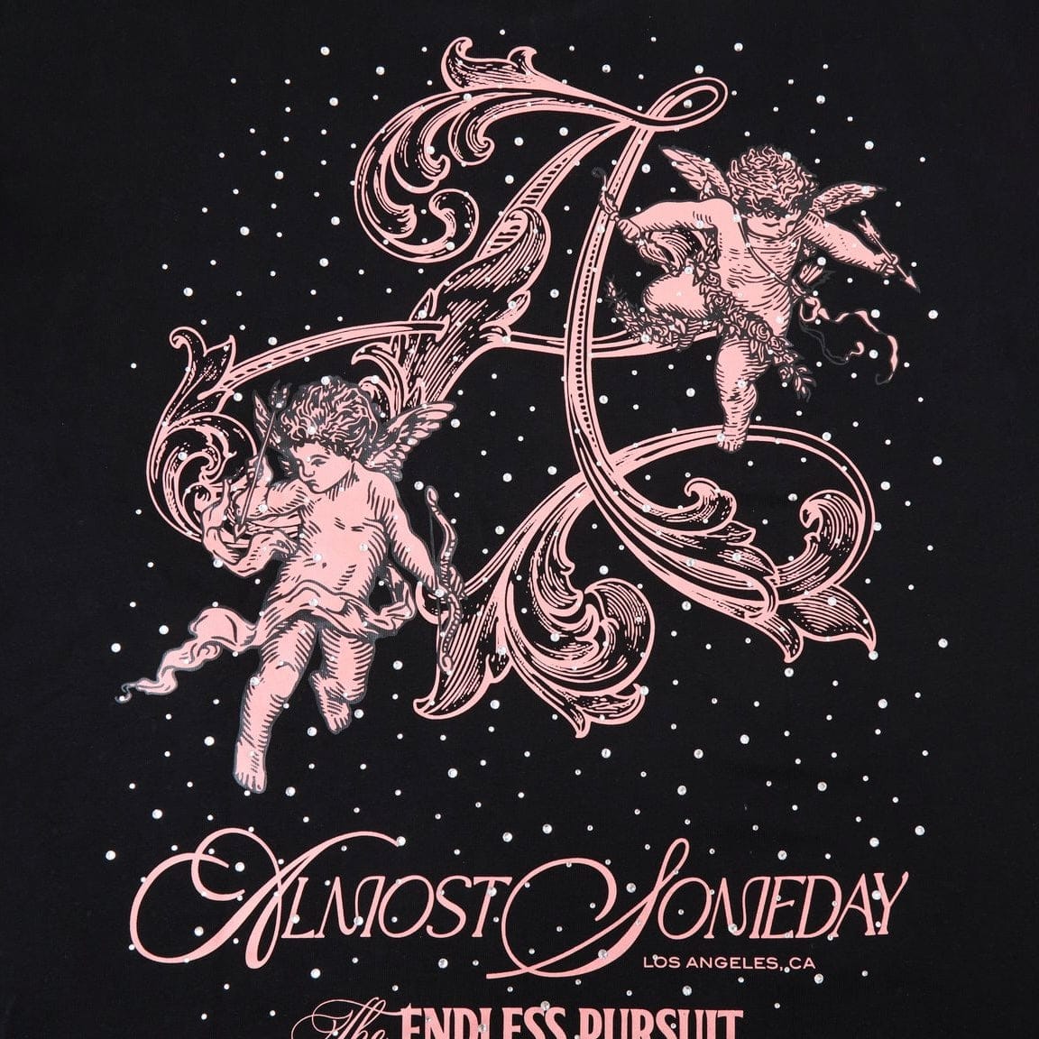 Almost Someday Lavish Tee (Black) AS-H25-027