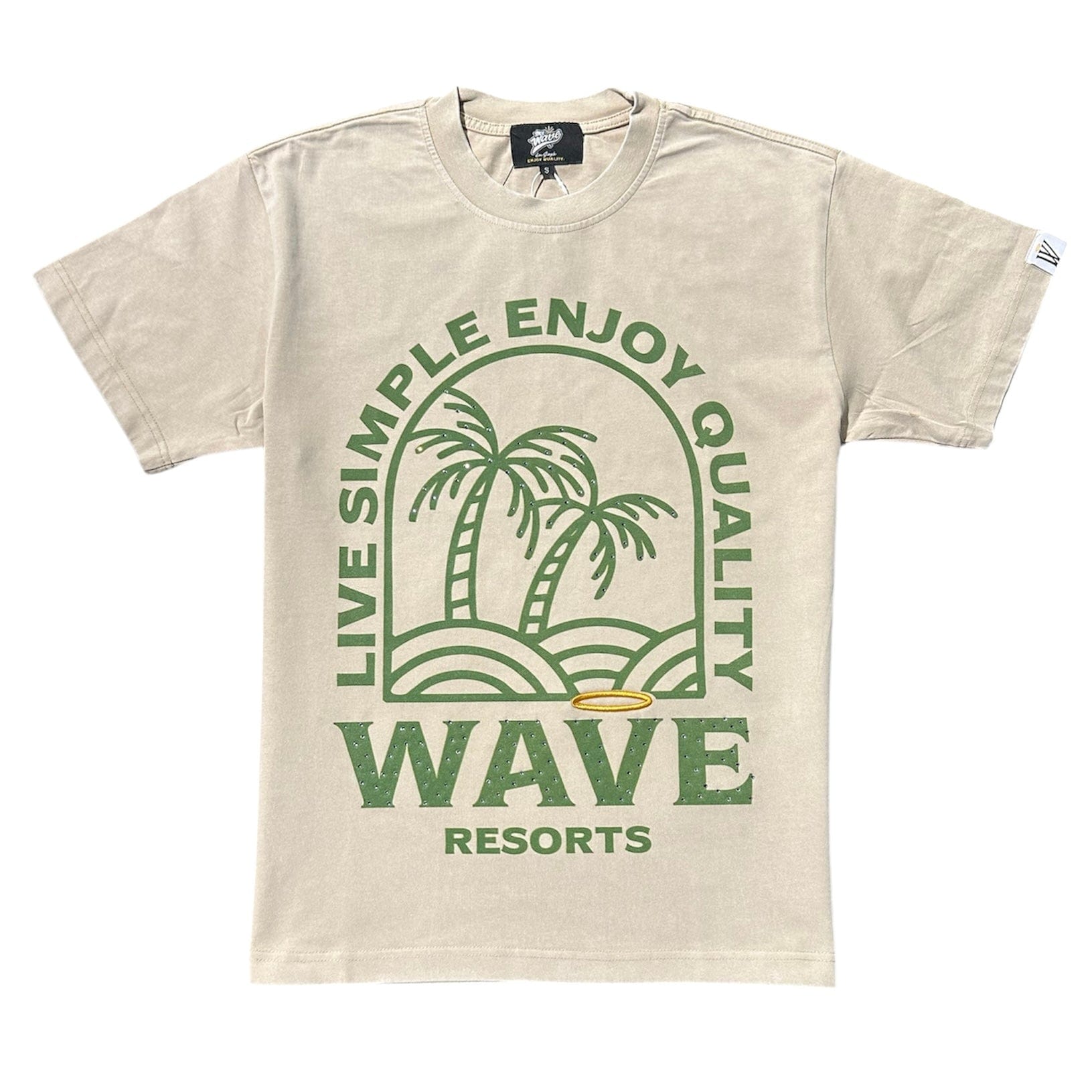 Mr. Wave IsLa Recurso Tee (Beige) MR-5001