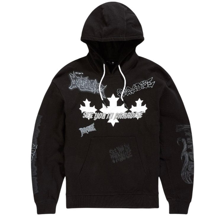 See You In Paradise The Reaper Pullover Hoodie (Jet Black) 8641H