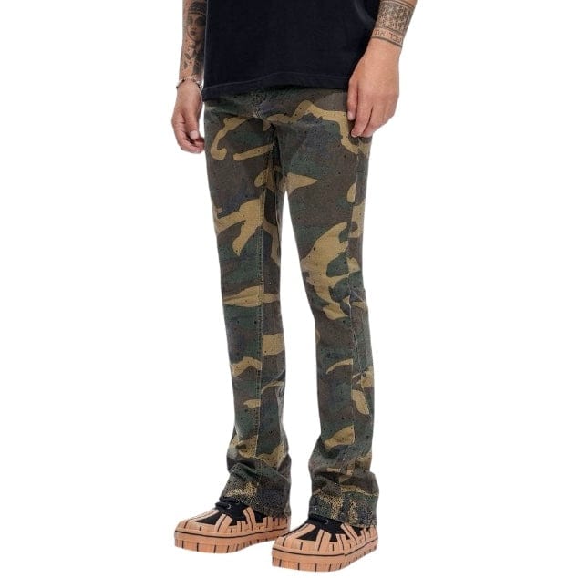 Valabasas Recon Stacked Jeans (Foilage Green) VLBS-VJ3-1059