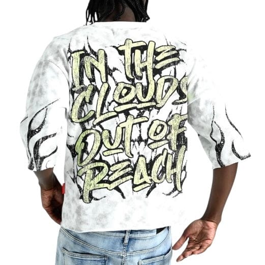 Taker Euphoria Cropped Tee (White)