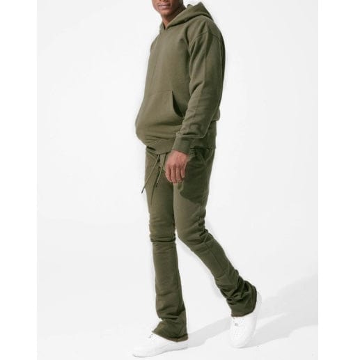 Jordan Craig Uptown Stacked Sweatpants (Olive) 8821L